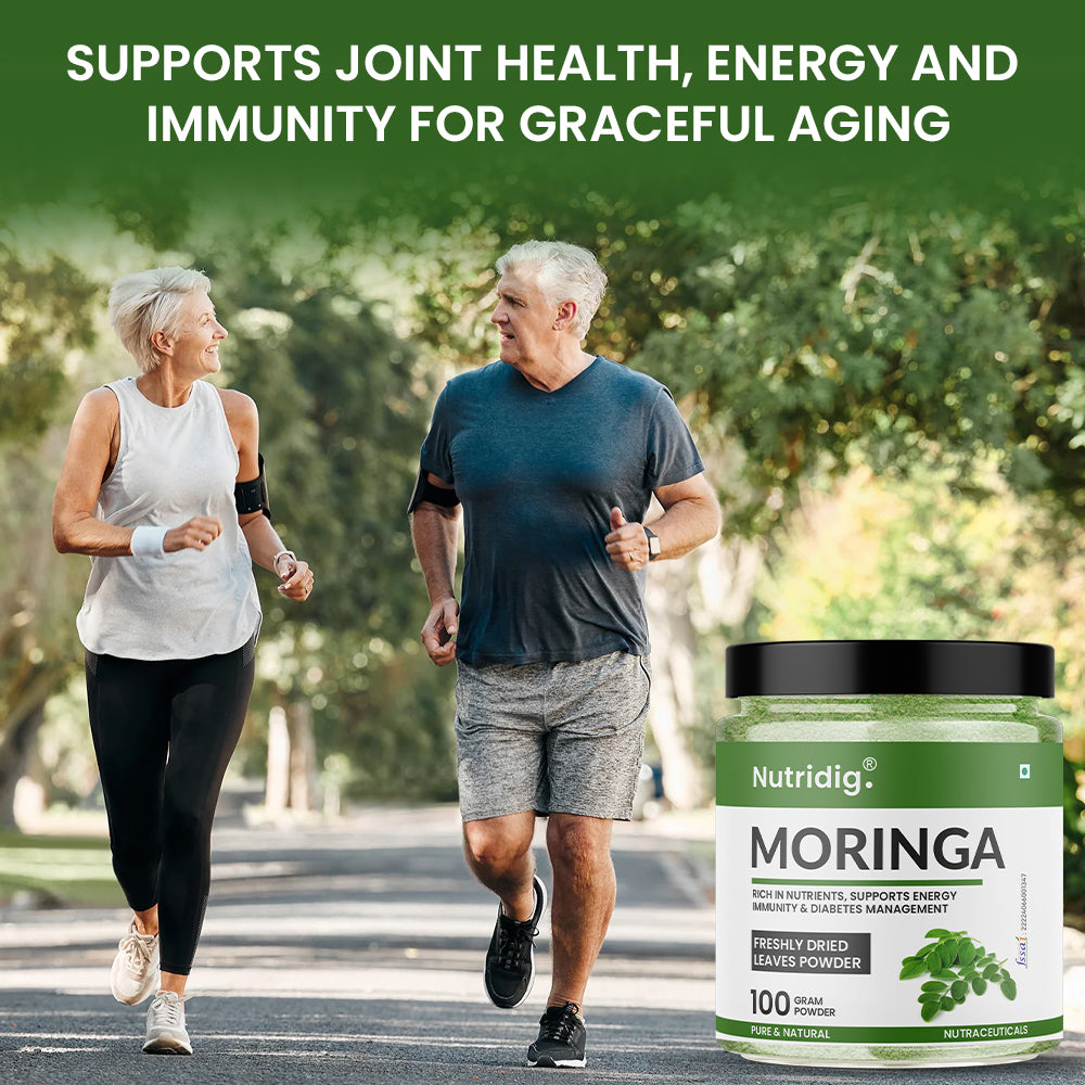 Moringa - Ultra Pure & Freshly Dried Leaves Powder