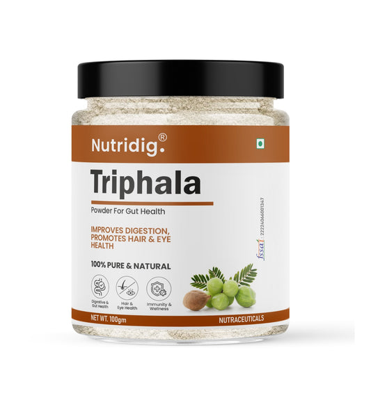 Triphala Powder 100g – Gut Health, Skin, Hair & Eye