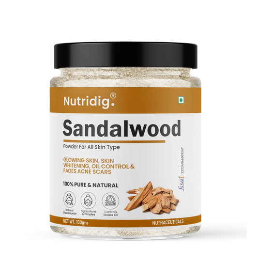 Sandalwood Powder 100gm – Soothing, Cooling & Natural Aroma
